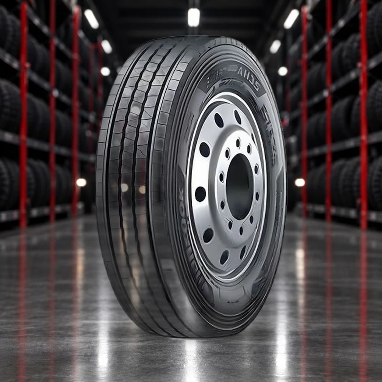 Hankook AH35 235/75 R17,5 132/130M PR14 3PMSF (Рулевая ось)