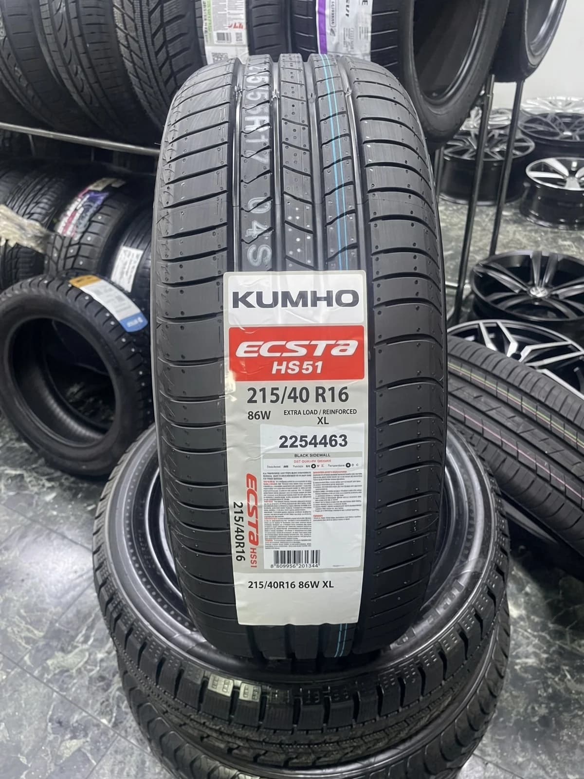 Kumho Ecsta HS51 215/40 R16 86W XL