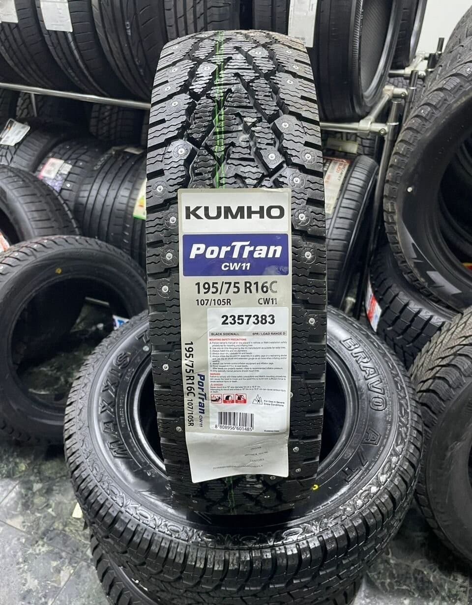 Kumho Winter PorTran CW11 195/75 R16C 107R